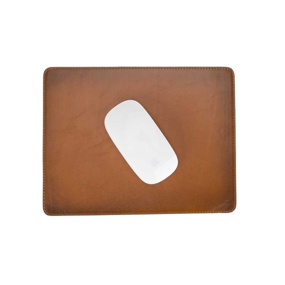 Unsupported Leather Mouse Pad RST2EF Tan