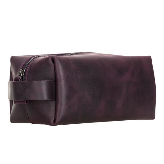 Leather Care and Travel Bag Large AA7 Purple