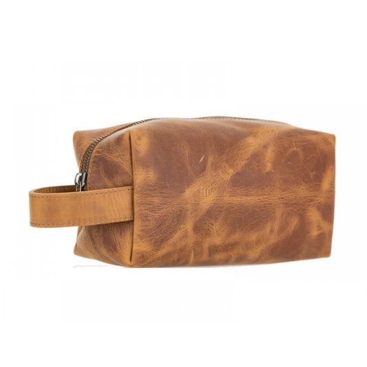 Leather Care And Travel Bag XLarge G19 Tan