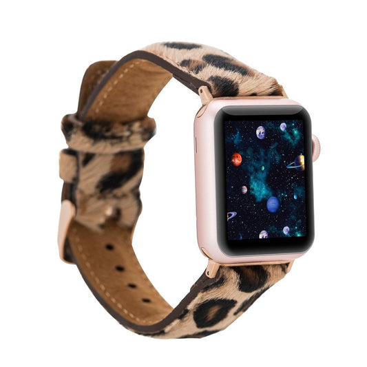 Apple Watch Compatible Leather Band LEO1N