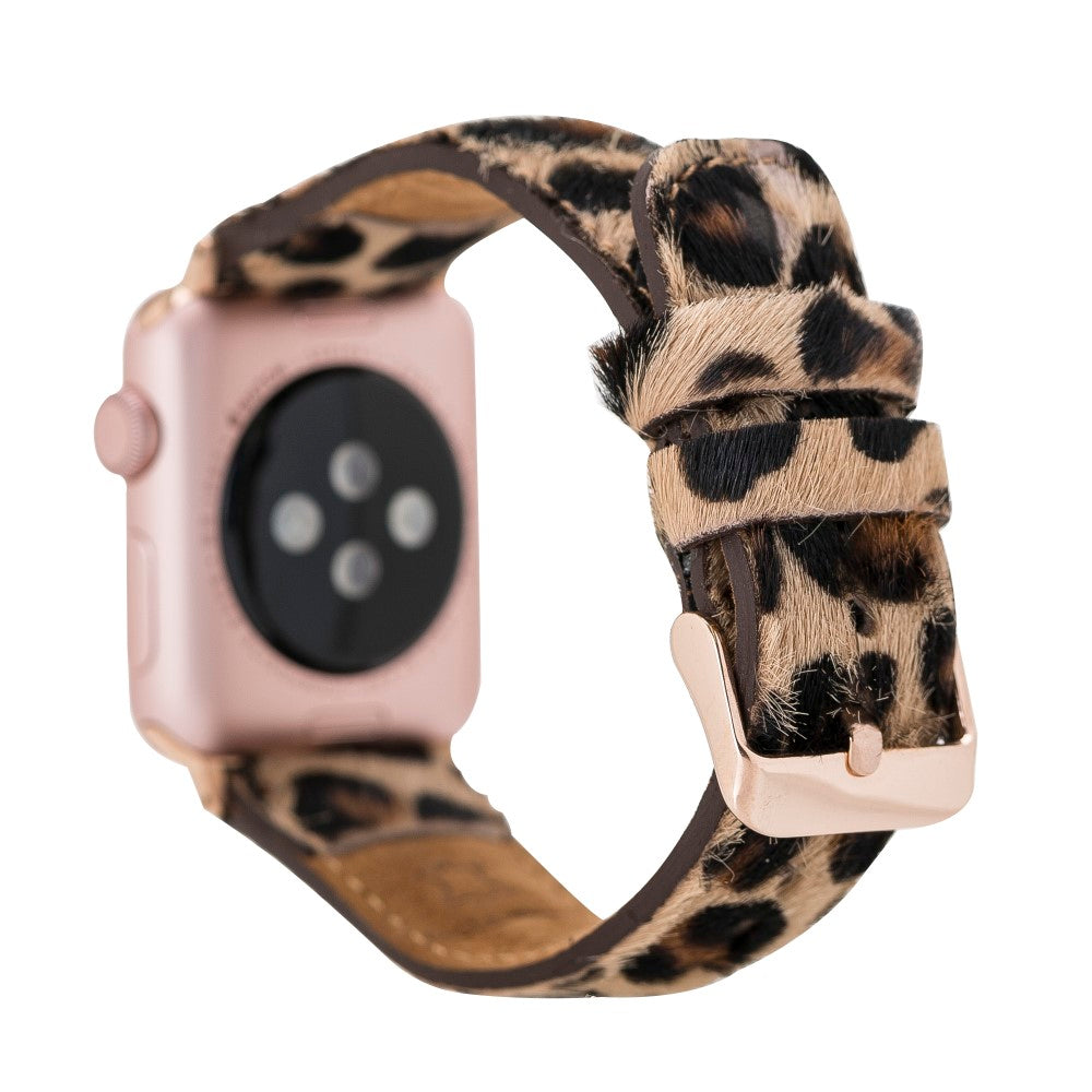 Apple Watch Compatible Leather Band LEO1N