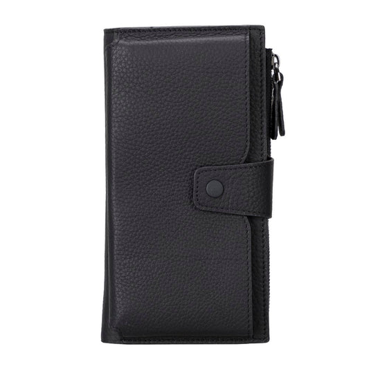 Lozan 6.5 inch Compatible Leather Card Holder Case ERC1 Black