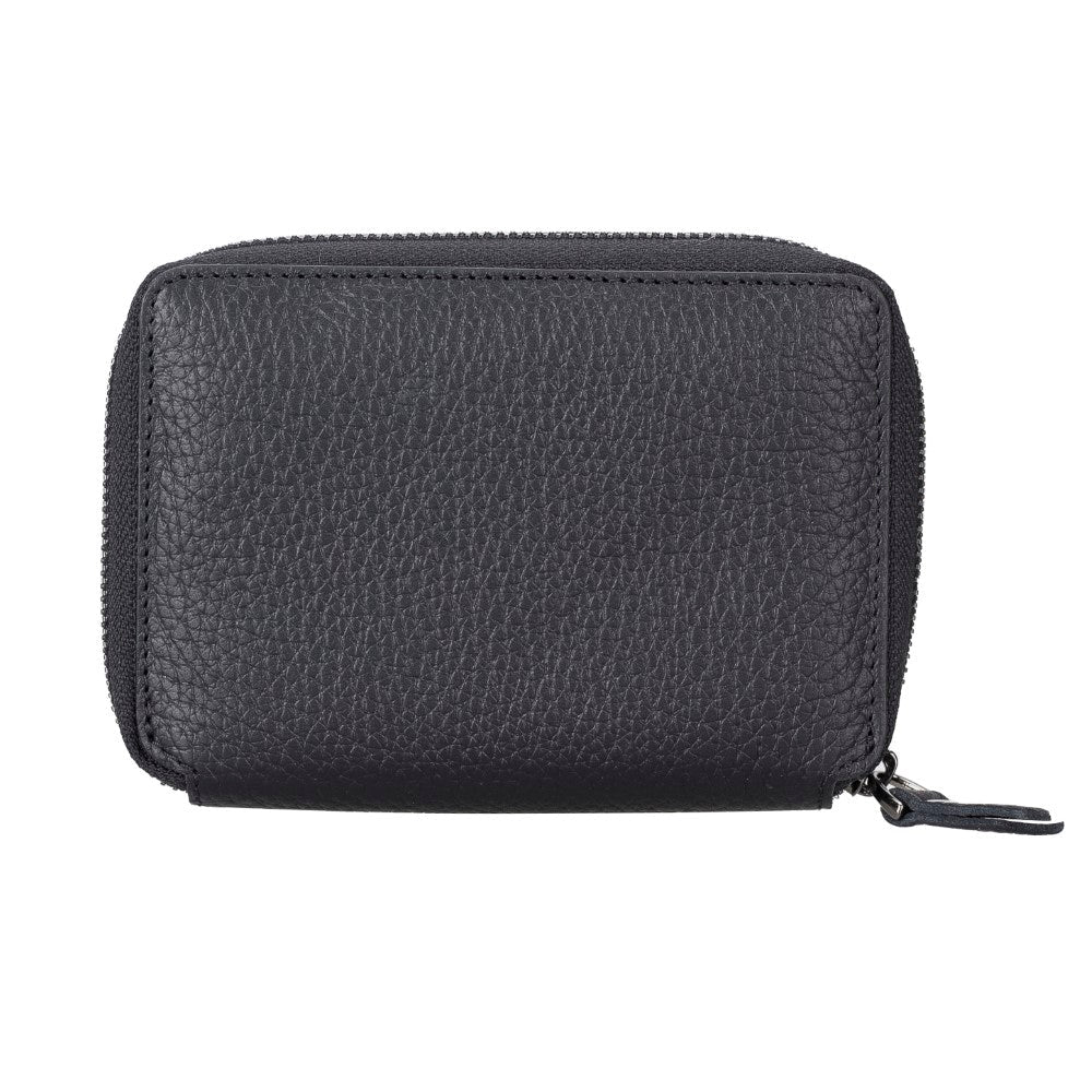 Lugano Leather Wallet ERC1 Black