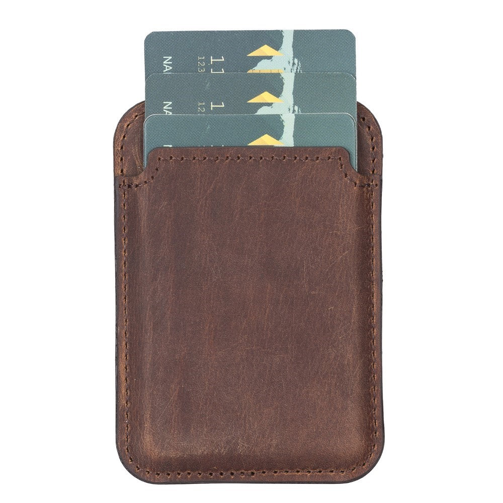 Maggy Leather Card Holder G2 Brown