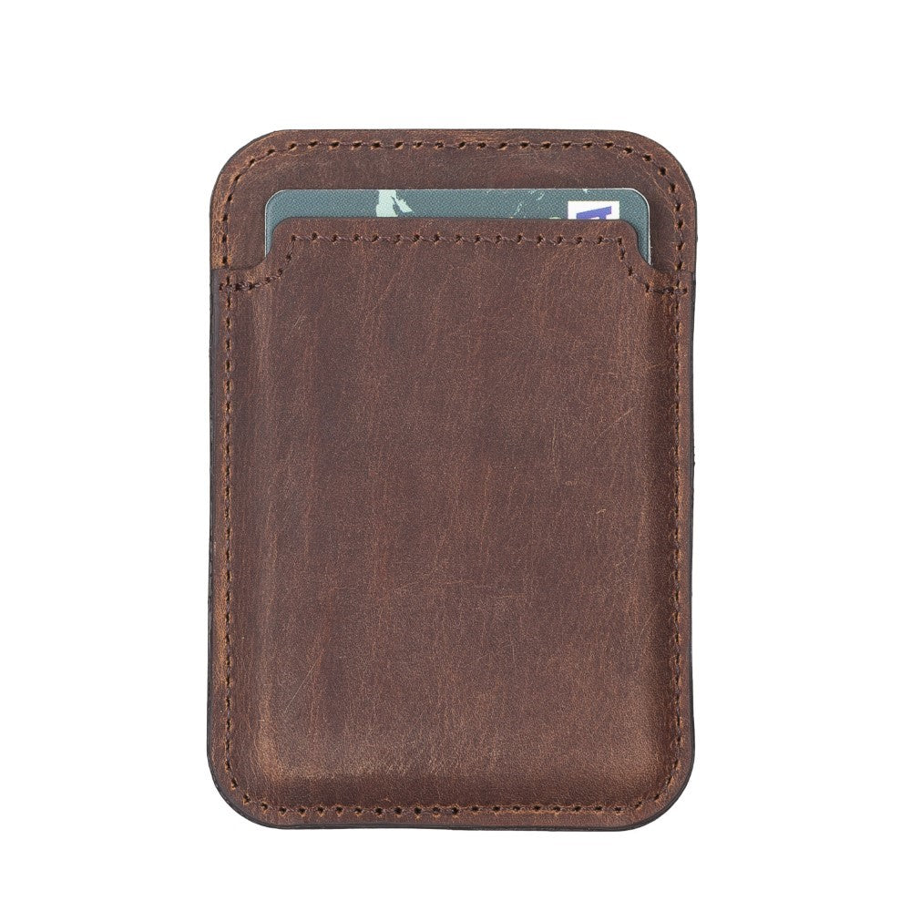 Maggy Leather Card Holder G2 Brown