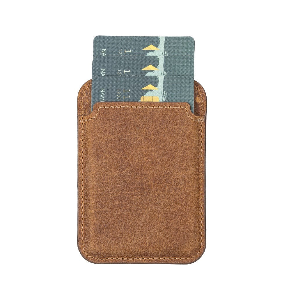 Maggy Leather Card Holder G19 Tan