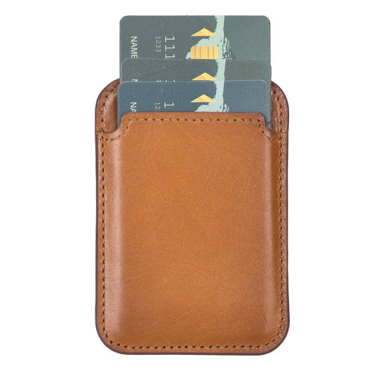 Maggy Leather Card Holder RST2EF Tan