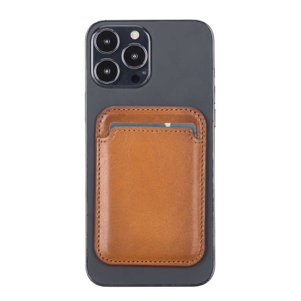 Maggy Leather Card Holder RST2EF Tan