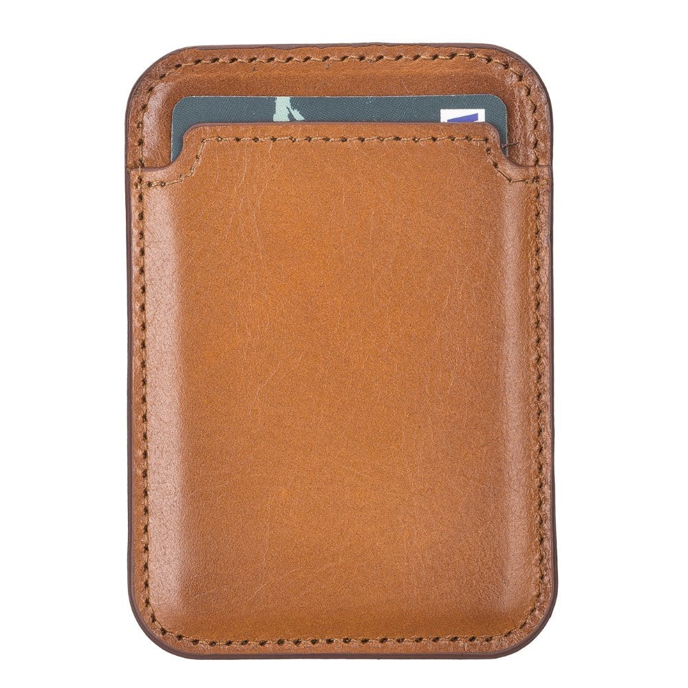 Maggy Leather Card Holder RST2EF Tan