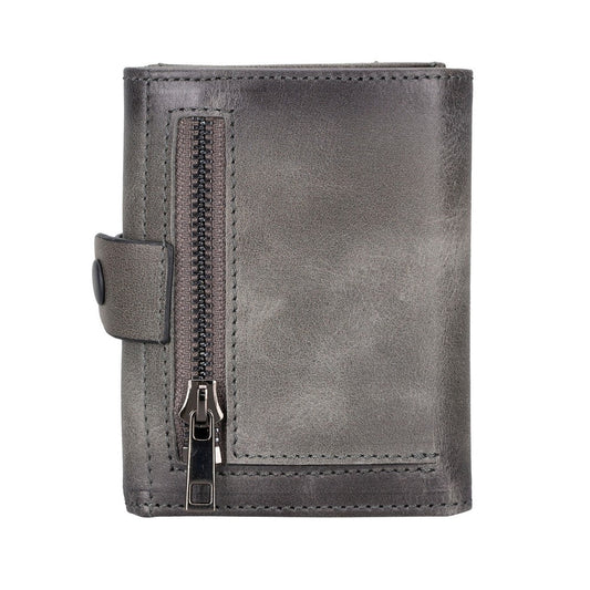 Mari Leather Wallet VS4EF Gray