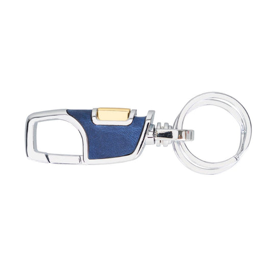 Leather Keychain BKR12 G21 Blue