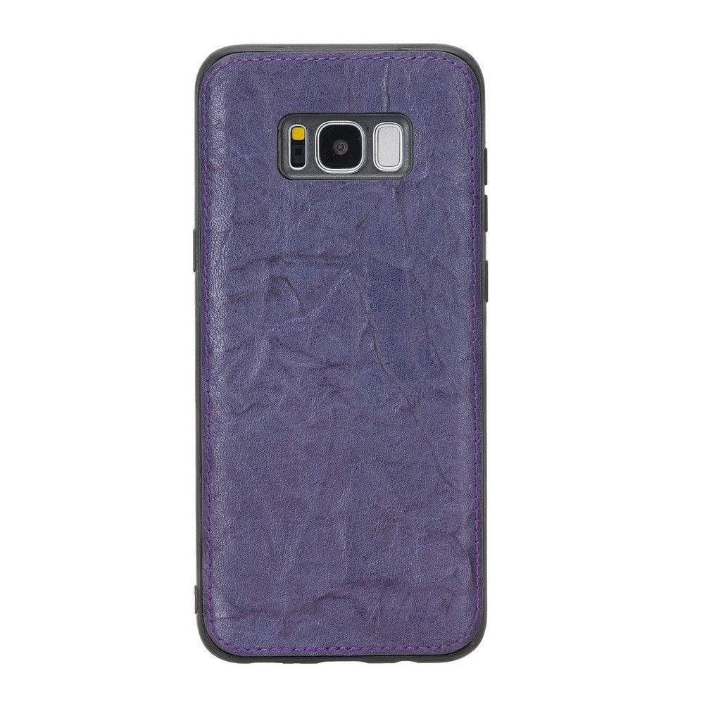 Samsung Galaxy S8 Plus Compatible Leather Wallet Case B13 Lilac