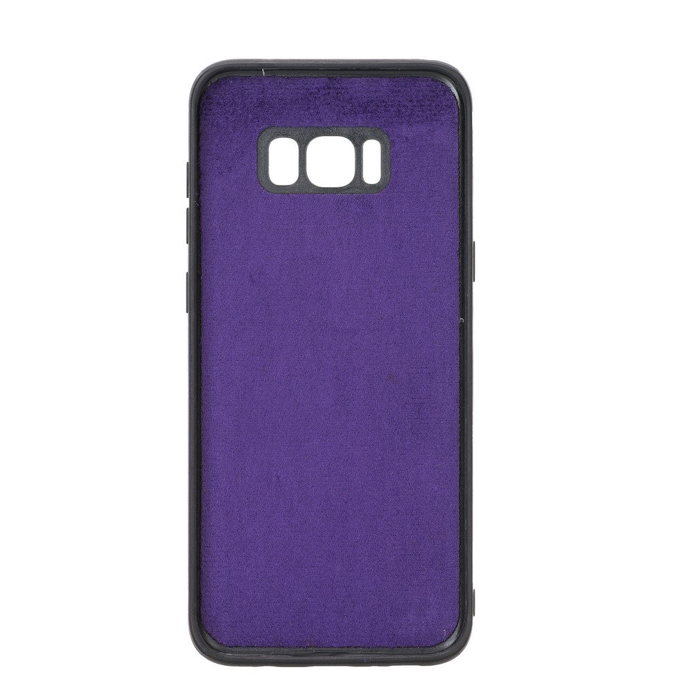 Samsung Galaxy S8 Plus Compatible Leather Wallet Case B13 Lilac