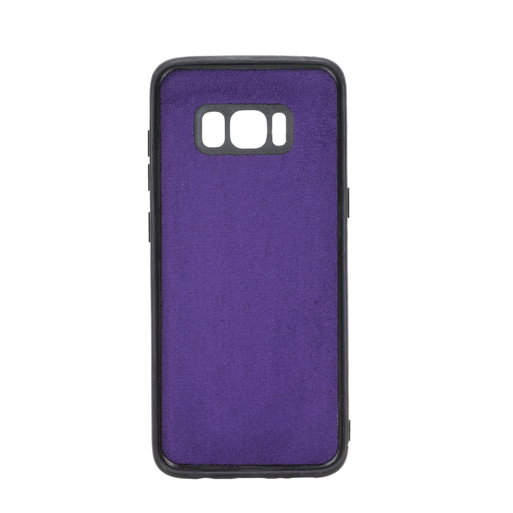 Samsung Galaxy S8 Compatible Leather Wallet Case B13 Lilac