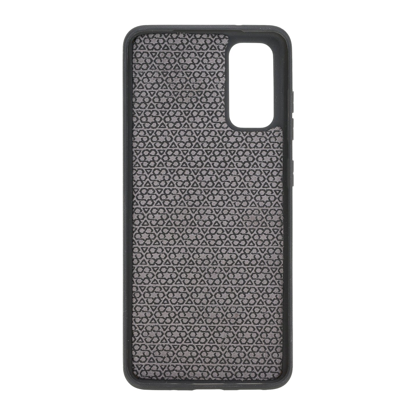 Samsung Galaxy S20 Compatible Leather Back Cover RST1 Black