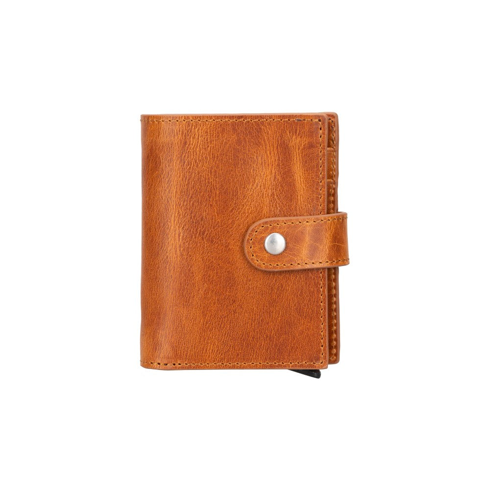 Palertag Leather Wallet, Apple AirTag Compatible V18