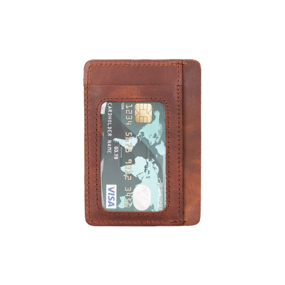 Parma Leather Card Holder TN2 Tan