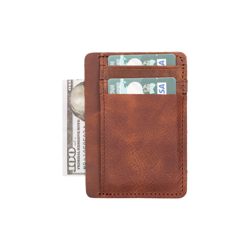 Parma Leather Card Holder TN2 Tan