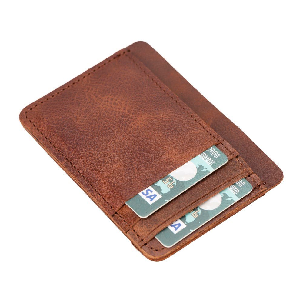 Parma Leather Card Holder TN2 Tan