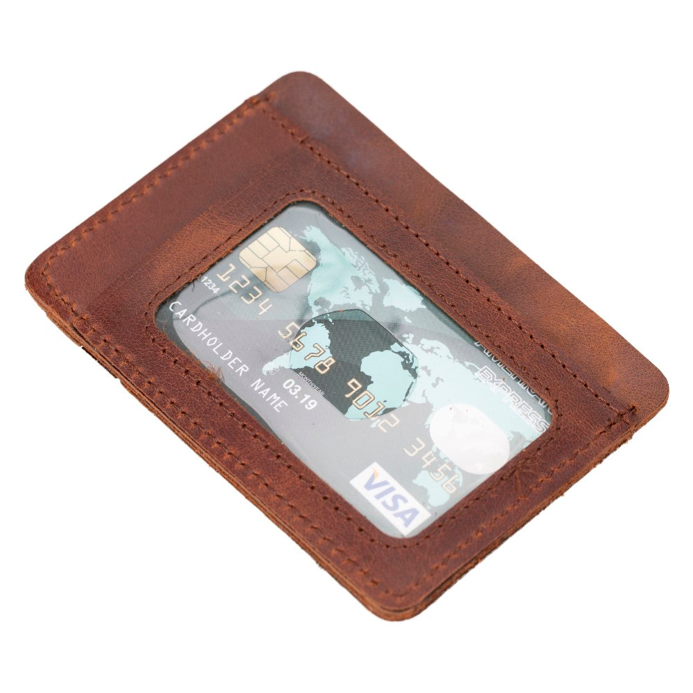 Parma Leather Card Holder TN2 Tan