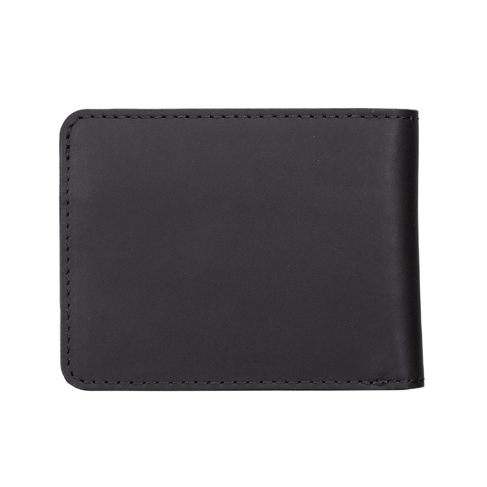 Pier Wallet, 8 Card Compartments, Rustic Black