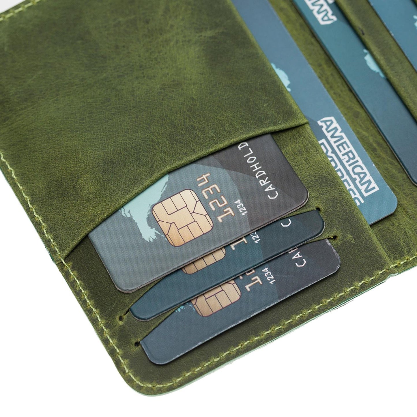 Dalfsen Leather Card Holder G16 Green