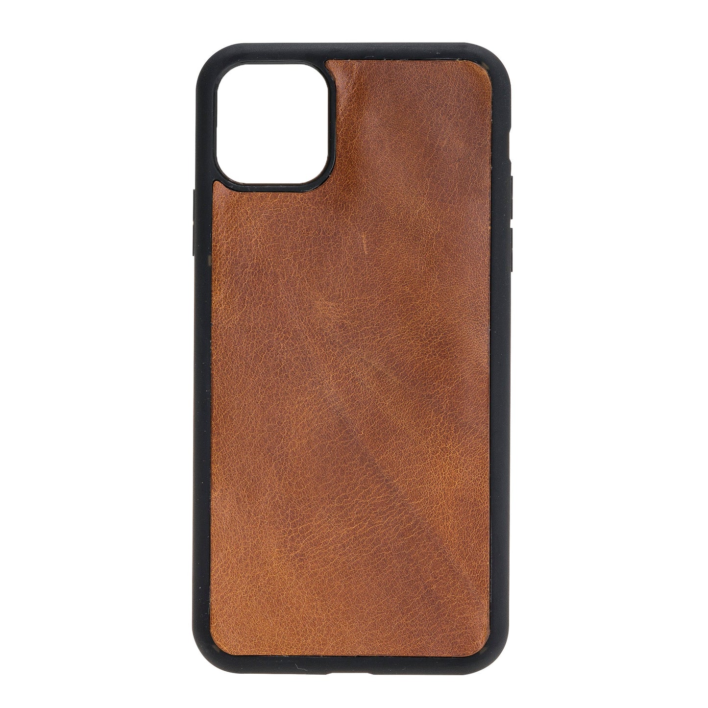 Apple iPhone 11 Compatible Leather Wallet Case Liluri G19 Tan