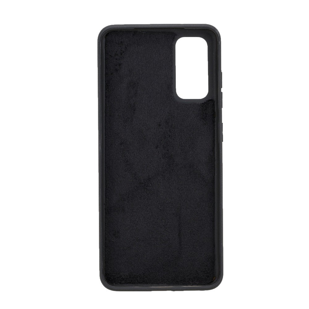 Samsung Galaxy S20 Compatible Leather Wallet Case RST1 Black