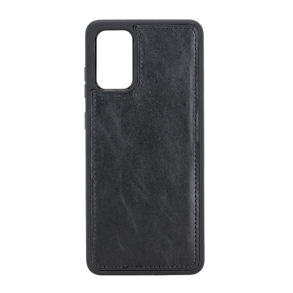 Samsung Galaxy S20 Plus Compatible Leather Wallet Case RST1 Black