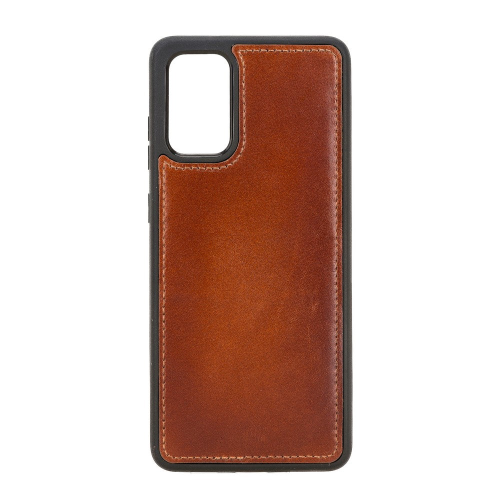 Samsung Galaxy S20 Plus Compatible Leather Wallet Case RST2EF Brown