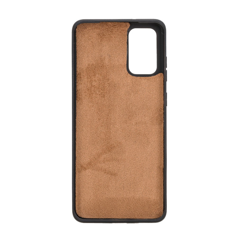 Samsung Galaxy S20 Plus Compatible Leather Wallet Case RST2EF Brown