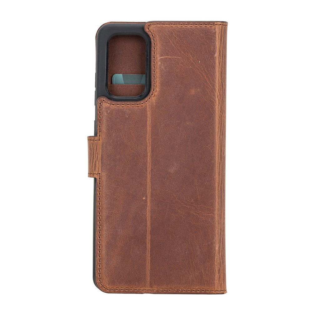 Samsung Galaxy S20 Ultra Compatible Leather Wallet Case G2 Brown