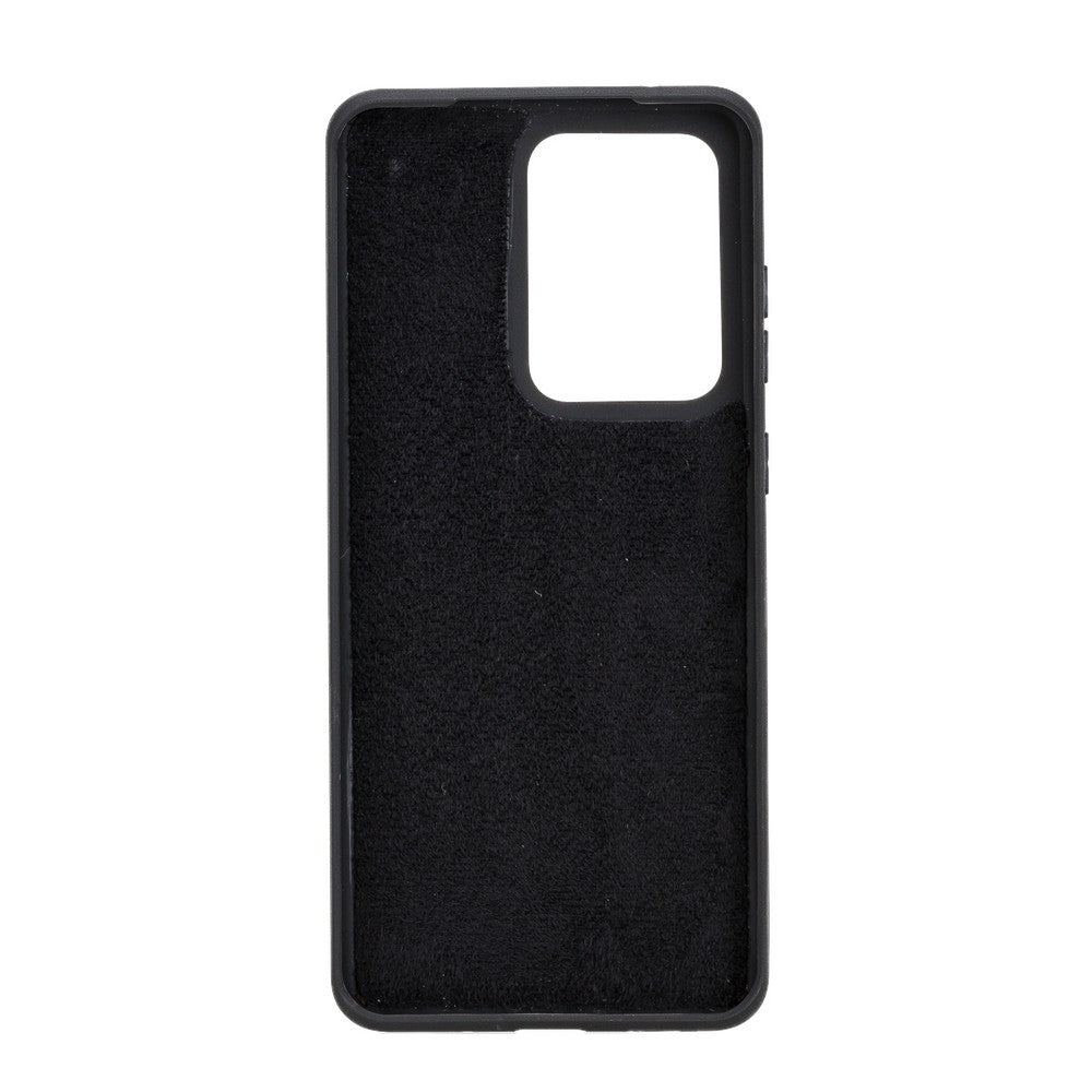 Samsung Galaxy S20 Ultra Compatible Leather Wallet Case RST1 Black