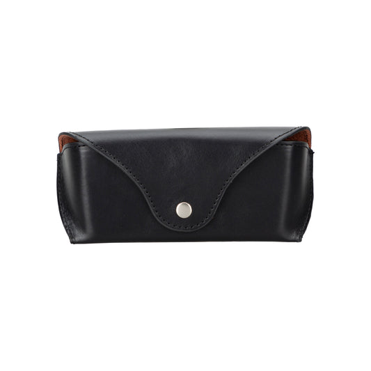 Roan Leather Glasses Case RST1 Black 