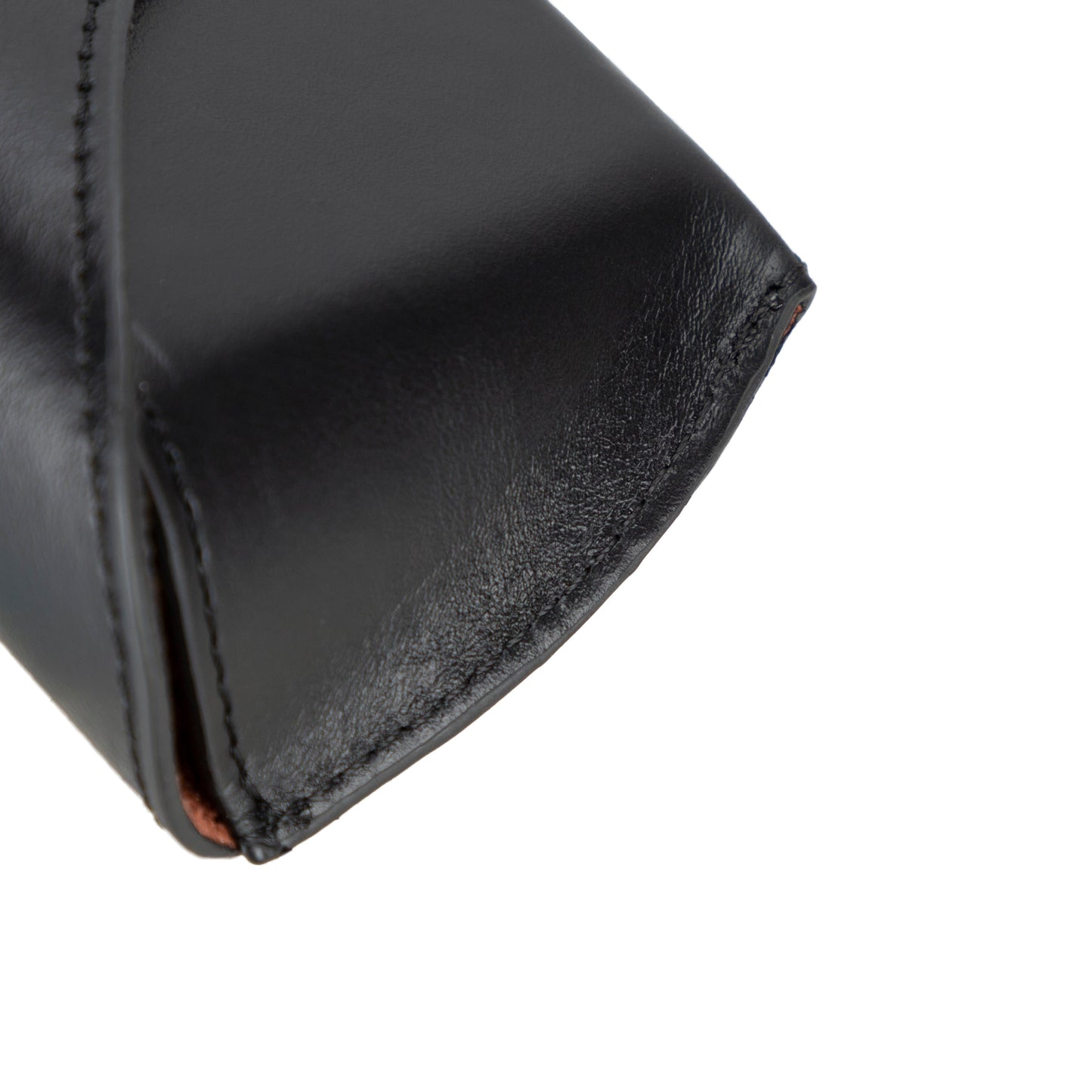 Roan Leather Glasses Case RST1 Black 