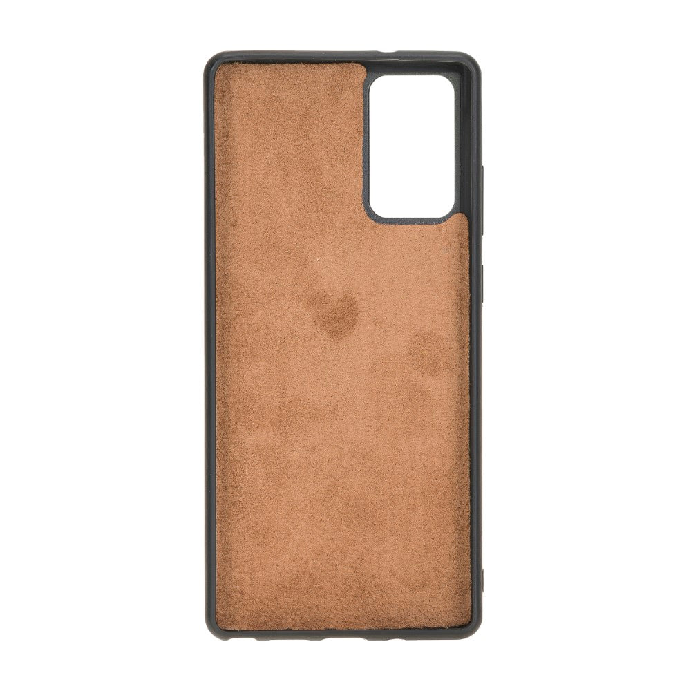 Samsung Galaxy Note 20 Compatible Leather Wallet Case RST2EF Brown