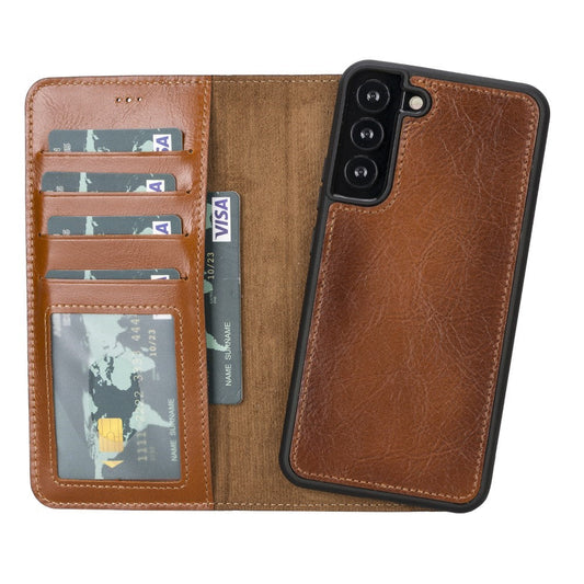 Samsung Galaxy S22 Plus Compatible Leather Wallet Case MWWN RST2EF 