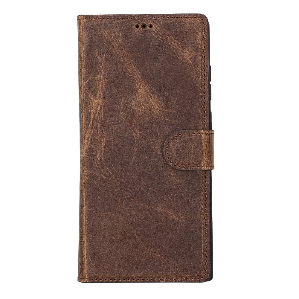 Samsung Galaxy S22 Ultra Compatible Leather Wallet Case MWWN G2