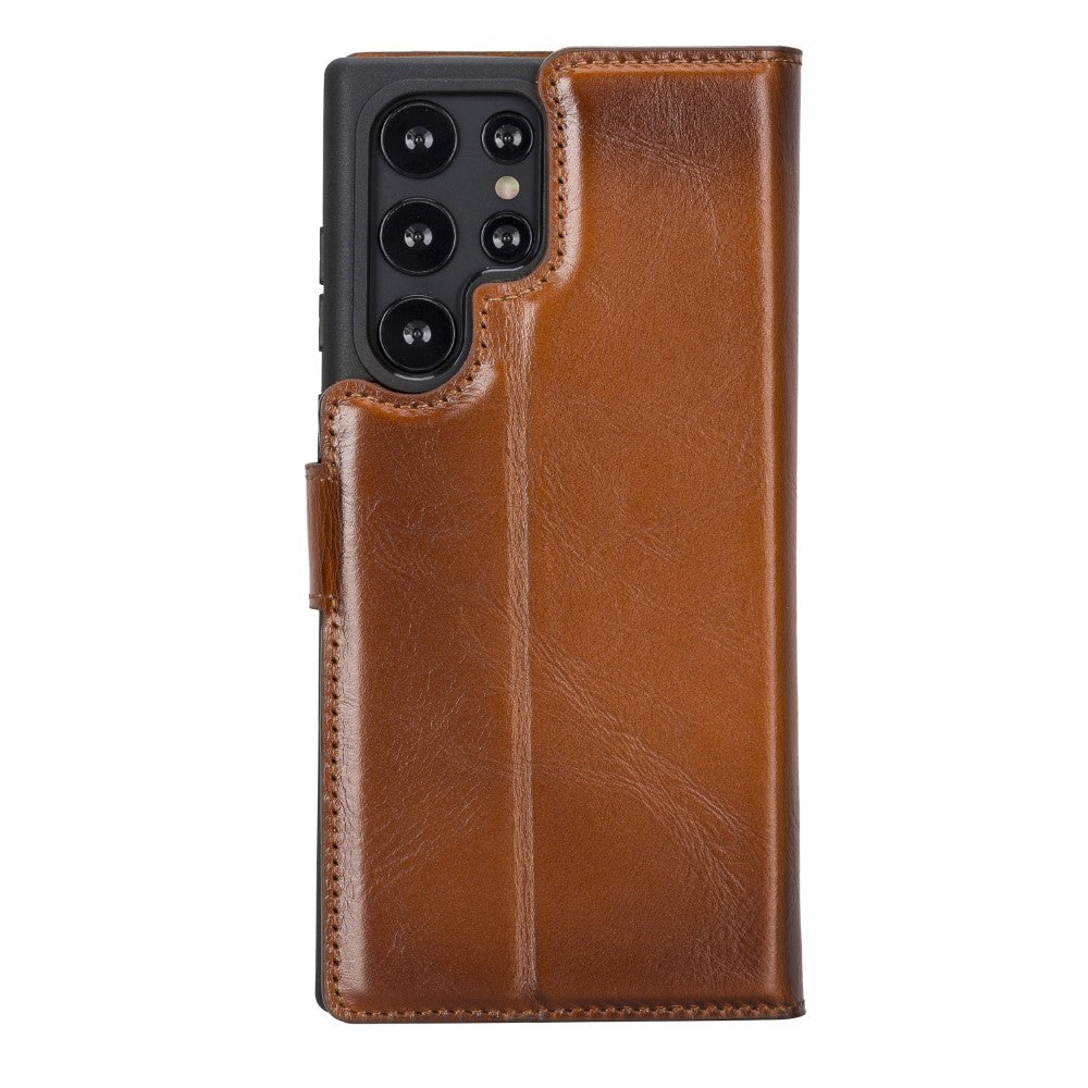 Samsung Galaxy S22 Ultra Compatible Leather Wallet Case MWWN RST2EF