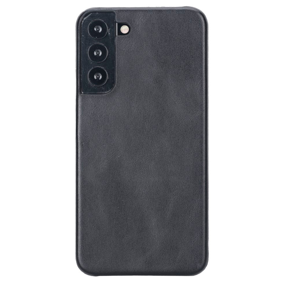 Samsung Galaxy S22 Plus Compatible Leather Back Cover UJ RST1 Black