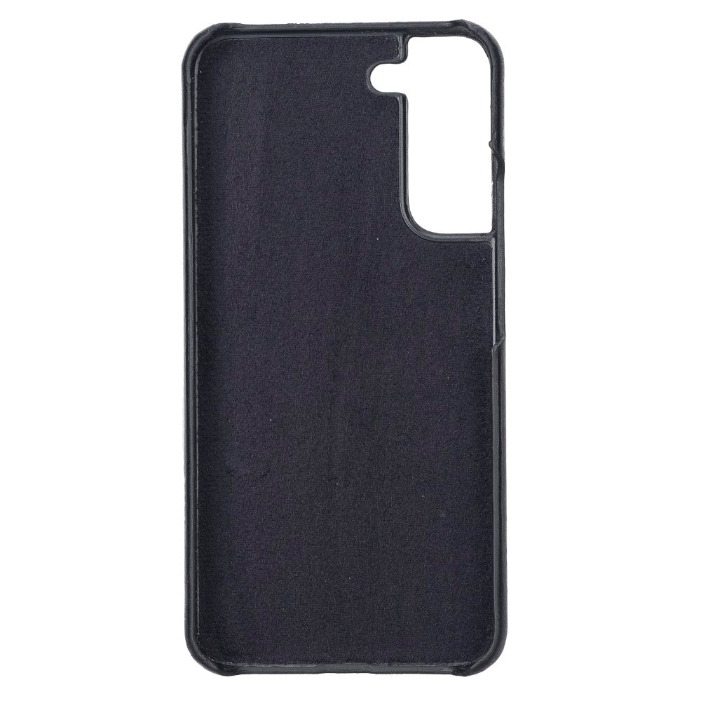 Samsung Galaxy S22 Plus Compatible Leather Back Cover UJ RST1 Black