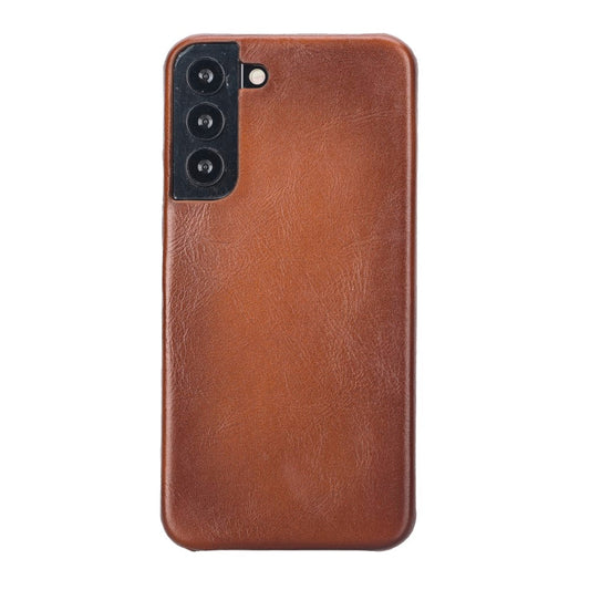 Samsung Galaxy S22 Plus Compatible Leather Back Cover UJ RST2EF Tan