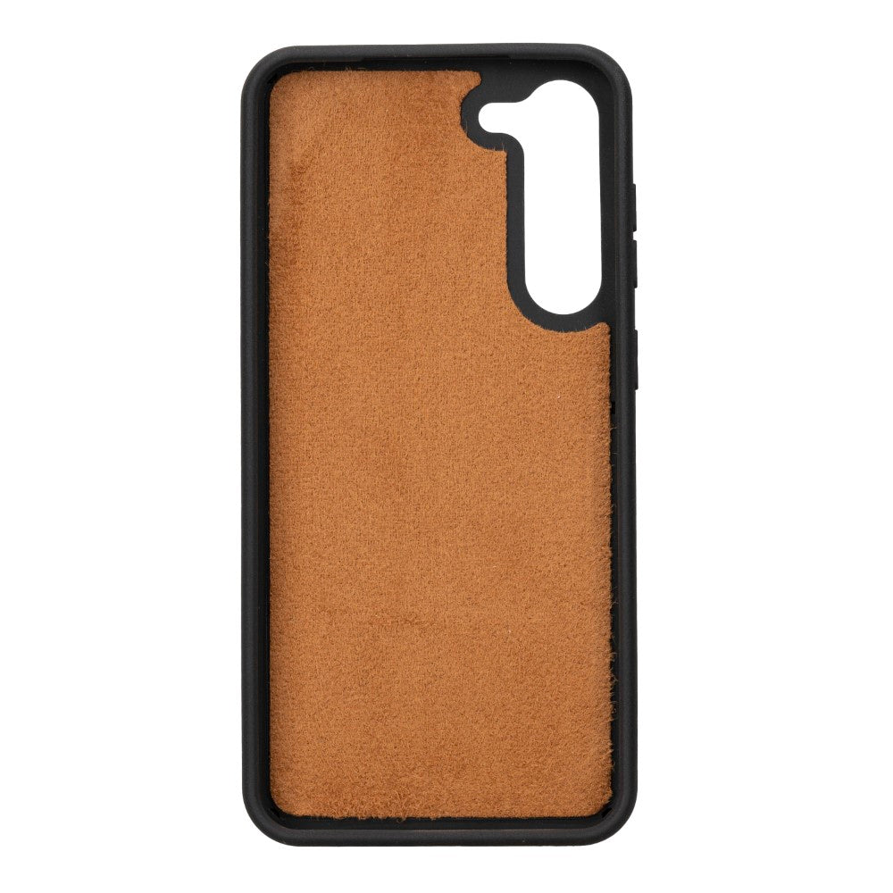 Samsung Galaxy S23 Plus Compatible Leather Wallet Case RST2EF Brown