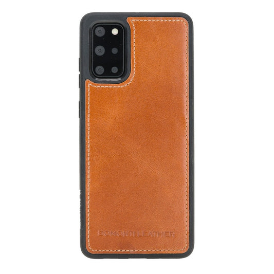 Samsung Galaxy S20 Plus Compatible Leather Back Cover RST2 Tan