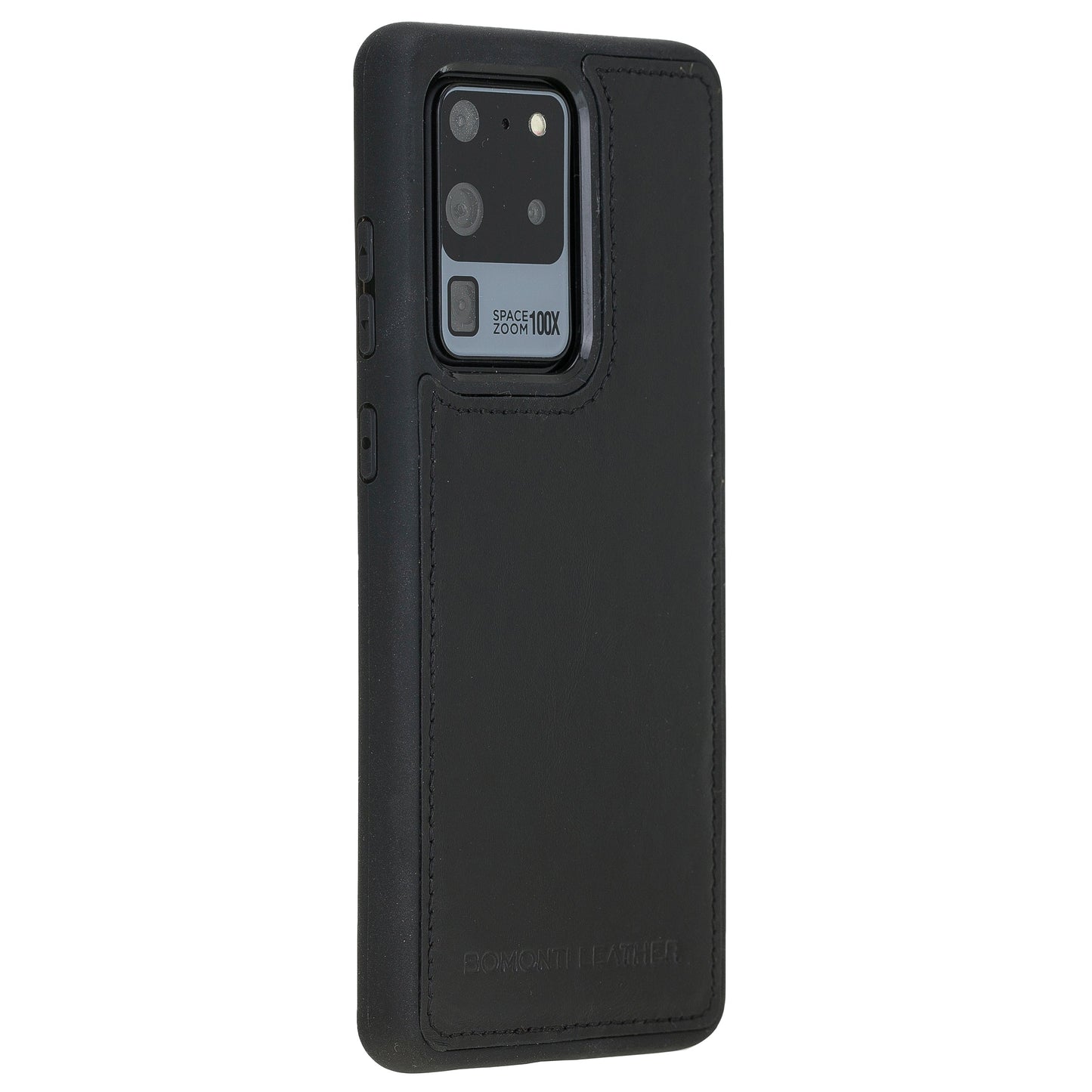 Samsung Galaxy S20 Ultra Compatible Leather Back Cover RST1 Black