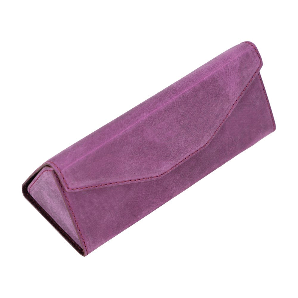 Smart Glass Leather Glasses Case G7 Purple