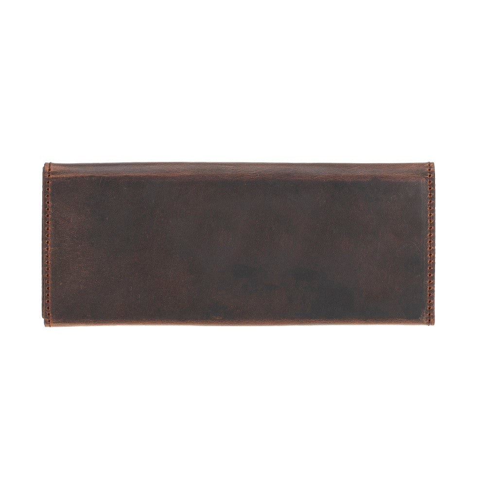 Smart Glass Leather Glasses Case G2 Brown 