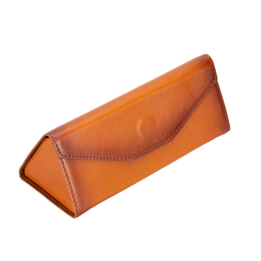 Smart Glass Leather Glasses Case RST2EF Tan 