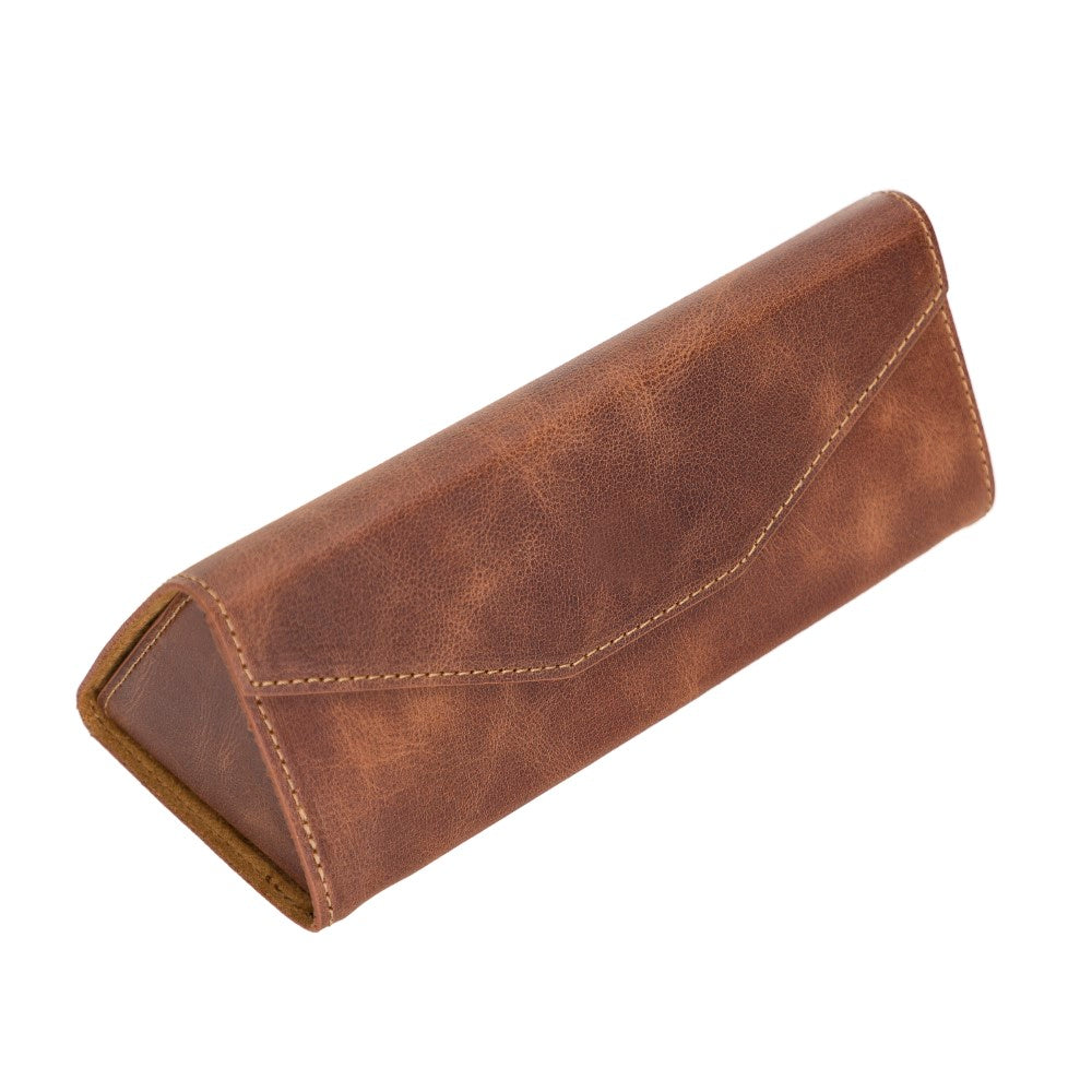 Smart Glass Leather Glasses Case TN2 Brown