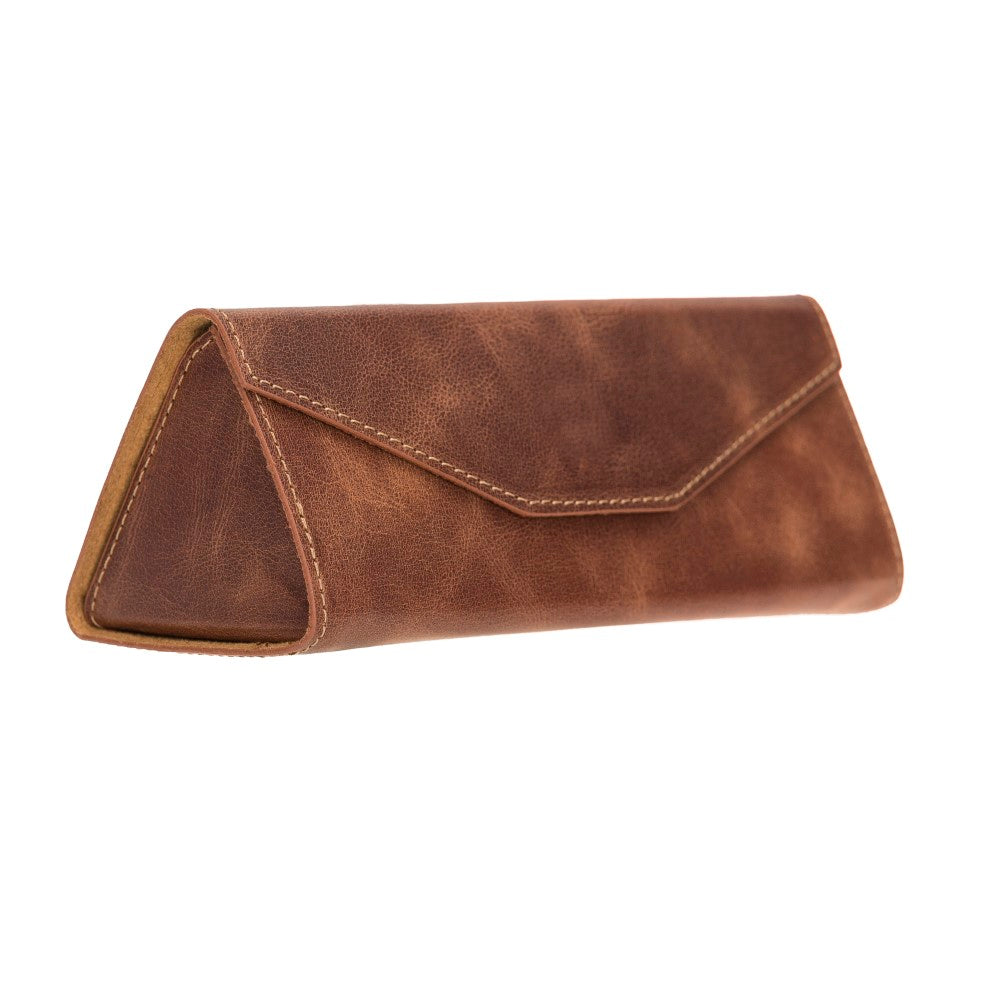 Smart Glass Leather Glasses Case TN2 Brown